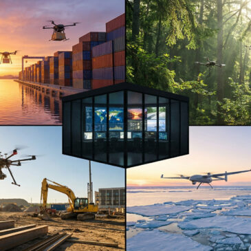 Cross-Sector Drone Service Delivery: Patterns, Principles, and Scalability